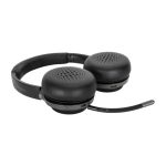 Auriculares Targus AEH104GL inalámbricos y alámbricos con diadema para llamadas y música, conectividad USB Tipo C y Bluetooth en color negro. SKU AEH104GL