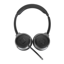Auriculares Targus AEH104GL inalámbricos y alámbricos con diadema para llamadas y música, conectividad USB Tipo C y Bluetooth en color negro. SKU AEH104GL