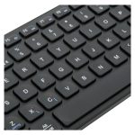 Targus AKB862UK teclado Bluetooth QWERTY, diseño inglés del Reino Unido, color negro