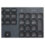 Targus Sustainable Energy Harvesting EcoSmart teclado Universal Bluetooth QWERTY Nórdico, color negro, SKU AKB868NO