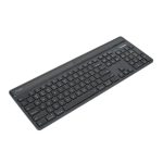 Targus Sustainable Energy Harvesting EcoSmart teclado Universal Bluetooth QWERTY Nórdico, color negro, SKU AKB868NO