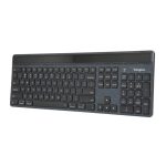 Targus Sustainable Energy Harvesting EcoSmart teclado Universal Bluetooth QWERTY Nórdico, color negro, SKU AKB868NO