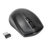 Teclado inalámbrico Targus AKM610ES con ratón incluido, diseño universal, idioma español y color negro