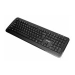 Targus AKM610UK teclado inalámbrico RF universal con ratón incluido y diseño QWERTY en inglés, color negro