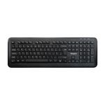 Targus AKM610UK teclado inalámbrico RF universal con ratón incluido y diseño QWERTY en inglés, color negro