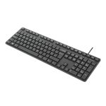 Targus AKM622ES teclado con ratón incluido, conexión USB, disposición QWERTY en español y color negro
