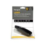 Targus Laser Presentation Remote, control remoto para presentaciones con puntero láser de alta precisión. SKU: AMP13EU