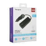 Adaptador e inversor de corriente Targus APA108EU con potencia de 100W, ideal para uso interior y en color negro