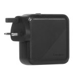 Targus APA109GL cargador de dispositivo móvil universal en color negro, corriente alterna, carga rápida para uso interior