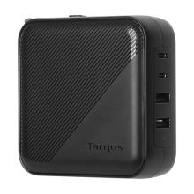 Targus APA109GL cargador de dispositivo móvil universal en color negro, corriente alterna, carga rápida para uso interior
