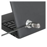 Targus ASP001GLX accesorio para candado de cable de Placa Plata, ideal para asegurar dispositivos con una pieza resistente