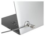 Targus ASP001GLX accesorio para candado de cable de Placa Plata, ideal para asegurar dispositivos con una pieza resistente