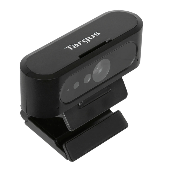 Targus cámara web USB 1080p con micrófono integrado Targus AVC045GL cámara web negra con resolución de 1920 x 1080 píxeles y conexión USB