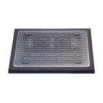 Targus AWE55GL almohadilla refrigerante para portátiles de 17 pulgadas, ventilador de 1900 RPM, colores negro y gris.