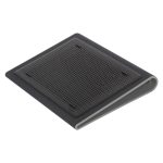 Targus AWE55GL almohadilla refrigerante para portátiles de 17 pulgadas, ventilador de 1900 RPM, colores negro y gris.