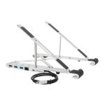 Targus AWU100005GL soporte para ordenador portátil en color plata, compatible con portátiles de 15.6 pulgadas