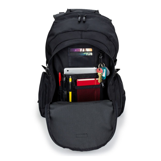 Targus CN600 maletines para portátil 39,6 cm (15.6″) Funda tipo mochila Negro 3 Usuarios de la Targus CN600