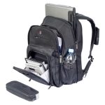 Mochila negra Targus Corporate Traveller diseñada para portátiles de 15,6 pulgadas, SKU CUCT02BEU