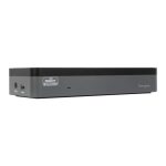 Base para portátil y replicador de puertos Targus en color negro, modelo DOCK570EUZ, conexión alámbrica