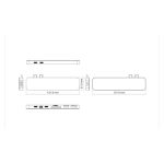 HYPER HyperDrive PRO Gris, adaptador USB con múltiples puertos, modelo GN28D-GRAY