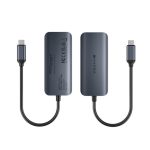 Adaptador USB Tipo C Targus HyperDrive Next en color azul, modelo HD4001GL, ideal para conectar múltiples dispositivos.