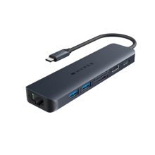 Base para portátil Targus con replicador de puertos USB Tipo C en color azul, modelo HD4003GL