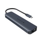 Base para portátil Targus con replicador de puertos USB Tipo C en color azul, modelo HD4003GL