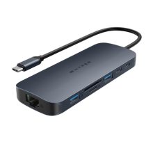 Imagen de la base para portátil y replicador de puertos Targus HD4006GL, con USB 3.2 Gen 2 Type-C en color negro. SKU: HD4006GL