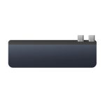 Adaptador USB Targus HyperDrive Tipo C Azul, modelo HD575BUGL, ideal para transferencia de datos rápida y eficiente.