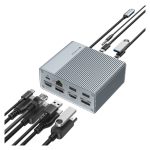 Targus HDG212B-GL base para portátil y replicador de puertos alámbrico USB 3.2 Gen 1 Type-C gris, SKU HDG212B-GL