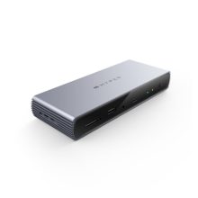 Targus base para portátil y replicador de puertos con acoplamiento Thunderbolt 4 en color gris, modelo HDTB4D-EU