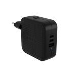 Cargador HYPER HJ1003BKWWGL para móvil, portátil y tableta en color negro. Compatible con corriente alterna y carga rápida.