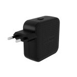 Cargador HYPER HJ1003BKWWGL para móvil, portátil y tableta en color negro. Compatible con corriente alterna y carga rápida.