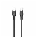 Cable USB HYPER HJ4001BKGL de 1 metro, USB 2.0 con conector USB-C en color negro