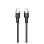 Cable USB HyperJuice de HYPER de 1.5 metros, USB 2.0 a USB-C en color negro, SKU HJ4011BKGL