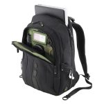 Mochila Targus EcoSpruce de 15.6 pulgadas para portátiles, hecha de materiales reciclados. SKU TBB013EU