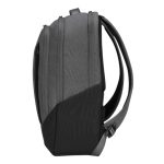 Mochila Targus Cypress gris, SKU TBB58602GL, diseñada para portátiles con múltiples compartimentos y amplia capacidad de almacenamiento.