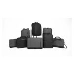 Mochila Targus Cypress gris, SKU TBB58602GL, diseñada para portátiles con múltiples compartimentos y amplia capacidad de almacenamiento.