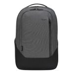 Mochila Targus Cypress gris, SKU TBB58602GL, diseñada para portátiles con múltiples compartimentos y amplia capacidad de almacenamiento.