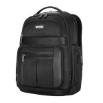 Mochila de senderismo Targus TBB618GL color negro con compartimento especial para portátiles y varios bolsillos de almacenamiento
