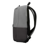 Imagen de la mochila Targus Sagano de 39,6 cm (15.6 pulgadas) en color negro y gris, SKU TBB635GL. Mochila diseñada para portátiles con múltiples compartimentos y diseño ergonómico.