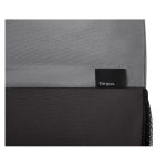 Mochila Targus Sagano 15.6 pulgadas en colores negro y gris, perfecta para portátiles hasta 39.6 cm. SKU: TBB636GL