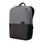 Mochila Targus Sagano 15.6 pulgadas en colores negro y gris, perfecta para portátiles hasta 39.6 cm. SKU: TBB636GL