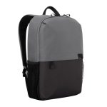 Mochila Targus Sagano 15.6 pulgadas en colores negro y gris, perfecta para portátiles hasta 39.6 cm. SKU: TBB636GL