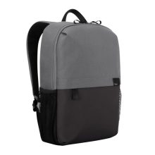 Mochila Targus Sagano 15.6 pulgadas en colores negro y gris, perfecta para portátiles hasta 39.6 cm. SKU: TBB636GL