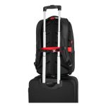 Mochila negra Targus Strike II de 17.3 pulgadas, resistente, cómoda, ideal para portátiles grandes, SKU TBB639GL