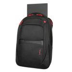 Mochila negra Targus Strike II de 17.3 pulgadas, resistente, cómoda, ideal para portátiles grandes, SKU TBB639GL