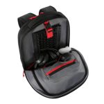Mochila negra Targus Strike II de 17.3 pulgadas, resistente, cómoda, ideal para portátiles grandes, SKU TBB639GL