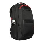 Mochila negra Targus Strike II de 17.3 pulgadas, resistente, cómoda, ideal para portátiles grandes, SKU TBB639GL