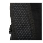 Mochila Targus Zero Waste, informal, color negro, fabricada con plástico reciclado. SKU: TBB641GL.